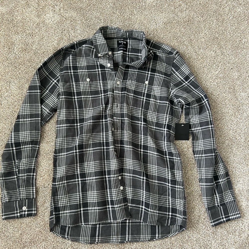 HURLEY LONG SLEEVE FANNEL